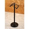 Kingston Brass Vintage Freestanding Brass Double Toilet Roll Holder, Polished Brass view 2