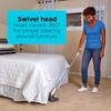 BLACK+DECKER Carpet Sweeper 50 Minute Lithium Floor Sweeper, Multi-Surface Use, Easy One Hand Cleaning, Self Standing, Charger Included (HFS115J10) view 4