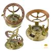 MAH Top Grade 5-Inch Large Brass Nautical Sundial Compass  Perfectly Calibrated Antique Vintage Collectible | Timeless Love Gift for Him & Her  Ideal for Anniversary, Wedding & Fathers Day view 2