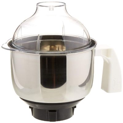 Preethi MGA 513 Mixer Jar for Eco Twin, Eco Plus/Chef Pro and Blue Leaf, 1.50-Liter, Silver