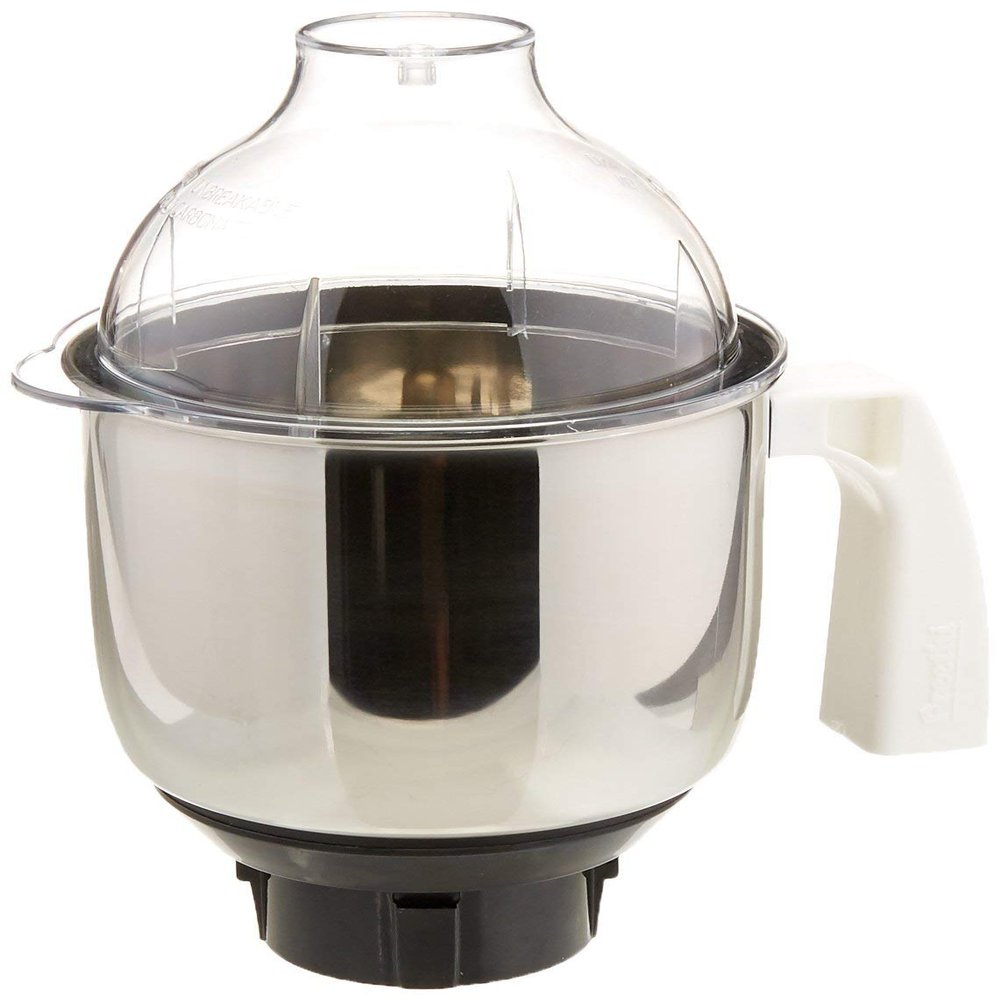 Preethi MGA 513 Mixer Jar for Eco Twin, Eco Plus/Chef Pro and Blue Leaf, 1.50-Liter, Silver