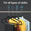Home-it Premium Velvet Hangers 50 Pack - Heavy Duty Ultra Thin Black Suit Clothes Hangers Non Slip for Closet, Shirt Pants, Hook Swivel 360 view 2