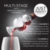 Final Touch Conundrum Bottle Wine Aerator - Instant Oxygenation, Multi-Stage Aeration System, Enhances Flavor & Aroma, No Wait Decanting, Ideal for Wine Tasting (WA80) view 3
