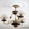 18 inch x 1-7/8 inch Leaf and Running Bead Polyurethane Ceiling Medallion Single Pack view 3