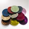 SARO LIFESTYLE Decorative Charger Plates, 13 Round Plastic Charger Plates, Set of 4  Elegant Table Dcor for Events, Weddings & Home Dining, Eggplant view 4