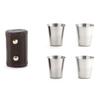 Kikkerland Metal Shot Glasses view 1