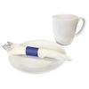 Raise Products Paper Napkin Bands Self Adhesive | Paper Napkin Rings Self-Adhering | Pre-Cut | Disposable | Safety Glue | Bond Paper | Pack of 2,000, 4.25 x 1.5, Royal Blue view 1