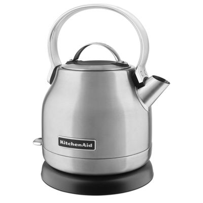 KitchenAid KEK1222SX 1.25-Liter Electric Kettle - Brushed Stainless Steel, Small