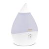 Crane Teardrop Ultrasonic Cool Mist Humidifier for Baby Nursery, 0.5 Gallon, Adjustable Settings, Essential Oil Diffuser White view 1