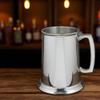 English Pewter Company 1 Pint Plain Straight Pewter Beer Mug Tankard [EP002] view 4
