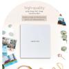 Kiera Grace 400-Pocket Jocelyn Simple & Classic Photo Album for Home & Office with CD Storage Pocket, 13.19"x12.01"x1.5" to Display 400 4"x6" Pictures, Gray view 4