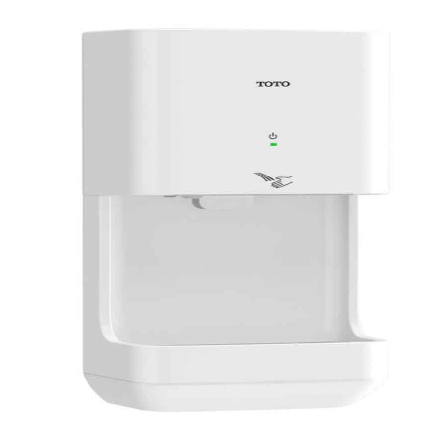 TOTO THDR101WH Clean Dry 220 Air Speed Hand Dryer White