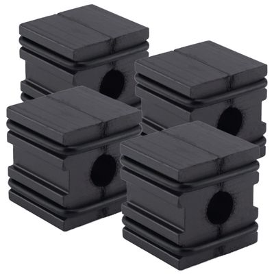 Master Magnetics Screwdriver Magnetizer Demagnetizer - Ideal Tool for Mechanics and DIYers - Made with Permanent Magnets and Bonded Rubber - 1'' L x 1'' W, 4 Pack