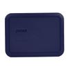 Pyrex 7210-PC 3 Cup Blue Food Storage Replacement Lid - Made in USA view 1