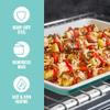 GreenLife Bakeware 18 x 13 Half Cookie Sheet Baking Pan, Non-Toxic PFAS-Free Healthy Ceramic Nonstick, Oven Safe to 450F, Easy Release, Even Heating, Easy Clean, Turquoise view 4
