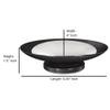 nu steel Midnight Metal Soap Dish Tray for Bathroom Vanities, Countertops, Pedestals, Kitchen Sink-Store Hand Soap,Pumice Bars,Sponges,Scrubbers-Black Nickel view 2