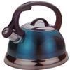 2.5 Qt Whistling Tea Kettle in Teal view 1