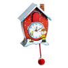 Mark Feldstein, Peanuts Christmas Linus and Lucy Song Cuckoo Clock, Red, 17 Inch view 2