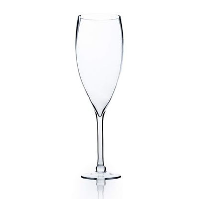 WGVI WGV Champagne Glass Vase, Width 6", Height 20", (Multiple Sizes Choices) Clear Stemmed Red Wine Planter Floral Container, Wedding Centerpiece, Event Home Decor, 1 Piece (VWV0620)