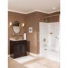 Moen Y2692BN Banbury 26 in. x 23 in. Pivoting Wall Mirror in Brushed Nickel view 3