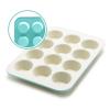 GreenLife 12-Cup Muffin Pan, PFAS-Free Healthy Nonstick Baking Tray, 11.4" x 1.9" x 15.9", Durable Ceramic Bakeware, Cupcakes, Egg Bites, Tarts, Brownies, Turquoise view 1