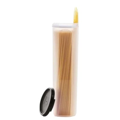 Tupperware Spaghetti Dispenser Clear With Black Seal