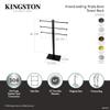 Kingston Brass CCS6028 Edenscape Freestanding Towel-Rack, Brushed Nickel view 4