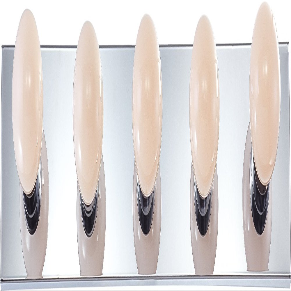 Nuvo Lighting SF77/196 Transitional Five Light Vanity in Chrome Finish