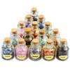 SUNYIK 9 Mini Gemstone Bottles Chip Crystal Healing Tumbled Gem Reiki Wicca Stones Set view 1