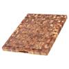 Teakhaus Butcher Block Carving Board - Extra Large Reversible Wooden Cutting Board with Juice Groove and Grip Handles - Teak End Grain Wood - Knife Friendly - FSC Certified view 1