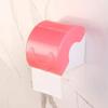 YOMESTE Wall Mounted Waterproof Paper Holder Bathroom Paper Roll Holder (Blue) view 3