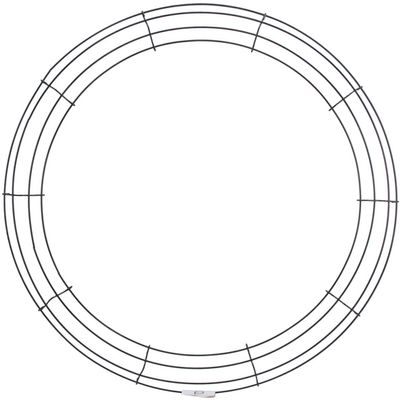 Panacea 36008 Wire Wreath Frame, Black