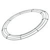 Panacea 36008 Wire Wreath Frame, Black view 2