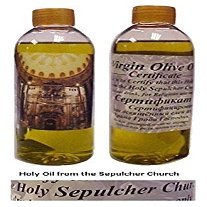 Large Holy Oil from the Sepulcher Church in Jerusalem