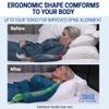 Contour Flip Pillow - 10-in-1 Rest Positions Bed Wedge for Gentle, Plush Elevation for Back, Knees, Legs or Stomach Support Comfort & Relief - Standard Size (20 inch Width - Pillow ONLY) view 4