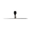 BAI 0421 Stainless Steel 16-inch Square Rainfall Shower Head in Brushed Nickel Finish view 3