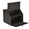 Antique Replica of Tin Bread Box/desk Storage 21-190 view 1