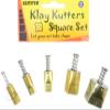 Kemper Clay Pattern Cutters -5 Pc Square Set by Kemper view 1