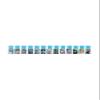 amscan 220108 1st Birthday Glitter Photo Garland - Blue, 1ct, 12' view 1