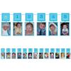 amscan 220108 1st Birthday Glitter Photo Garland - Blue, 1ct, 12' view 3