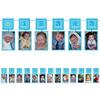 amscan 220108 1st Birthday Glitter Photo Garland - Blue, 1ct, 12' view 4