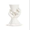 Jonathan Adler Women's I Scream Vase, White, One Size view 1