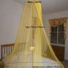 OctoRose Round Hoop Orange Bed Canopy Mosquito Netting | Fits Bed| Hanging Princess Canopy Crown Bed Curtain Drapes (Hoop-Orange) view 2