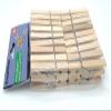 Essentials 36 Count Wood Clothespins with Spring view 1