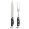 HENCKELS Statement Razor-Sharp 2-pc Carving Set, German Engineered Informed by 100+ Years of Mastery, Black/Stainless Steel view 1