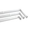 Lockseam Triple Curtain Rod 84-120 inch view 2