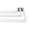 Lockseam Triple Curtain Rod 84-120 inch view 3