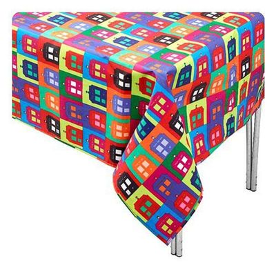 Doctor Who TARDIS Warhol Tablecloth