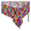 Doctor Who TARDIS Warhol Tablecloth view 1