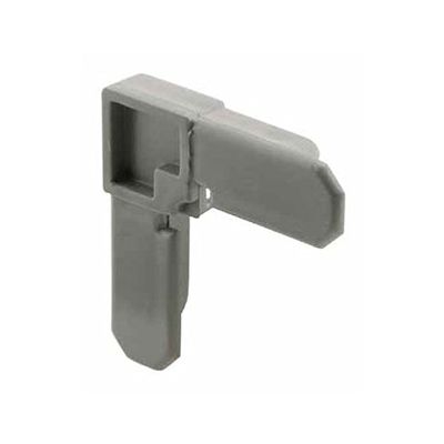 Prime-Line Frame Corner 3/4" X 5/16" Plastic Gray